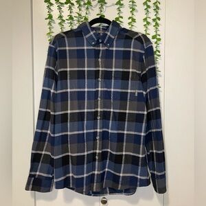 Eddie Bauer Men's Plaid Flannel Shirt - Small